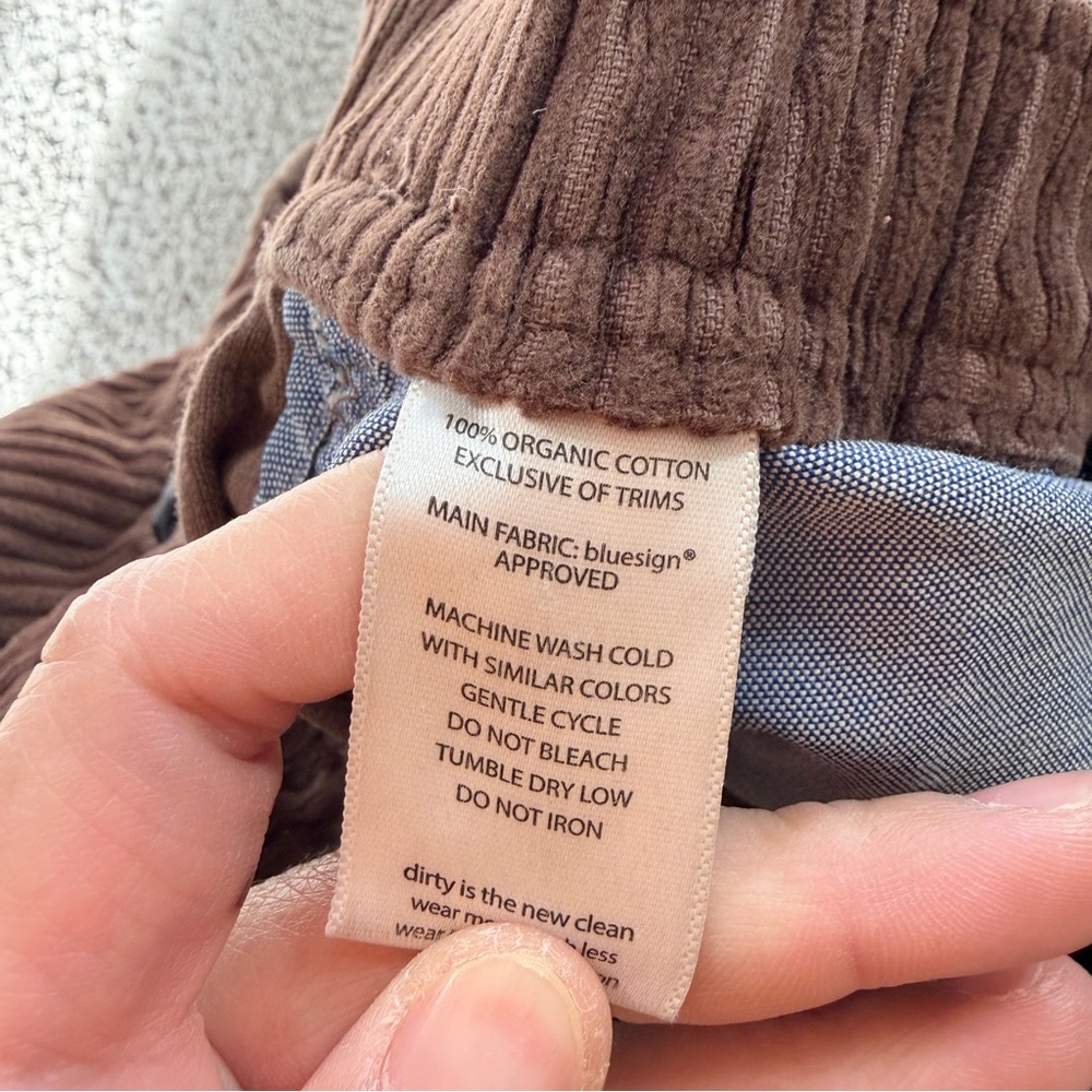 Toad&Co Chocolate Corduroy Straight Leg Pants - Picture 10 of 15